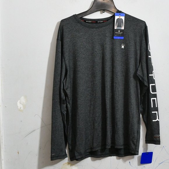 3 size L NWT ! Spyder Men’s sun tee ( Rash Guard),50+ UPF,lightweight - Picture 2 of 7